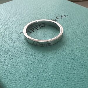 Tiffany I Love You ring